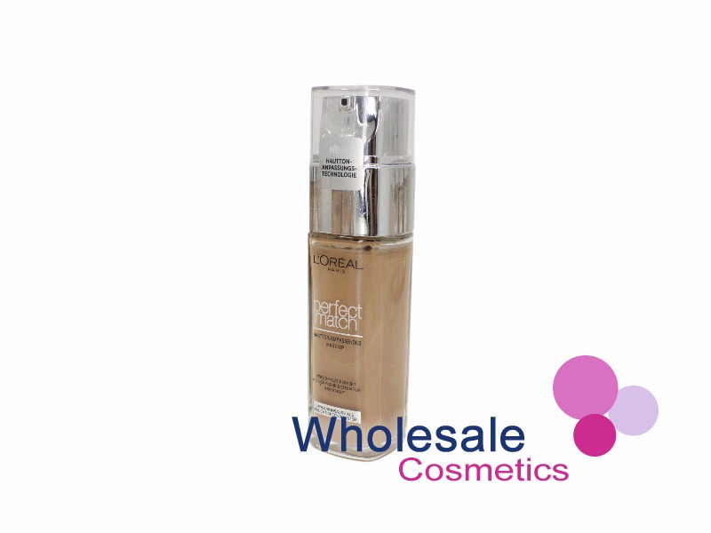 6 x L'Oreal Paris Perfect Match Foundation - 7 WARM UNDERTONE